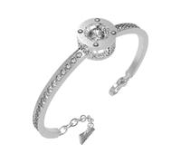 Guess Ladies Rhodium Plated Crystals Bracelet - Steel / Rhodium Plated