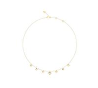 Guess UBN06178YG Gold Tone Crystal Charm Necklace - J42327