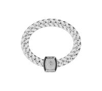 Guess UMB05005STL Stainless Steel Crystal Lion Bracelet - A9322