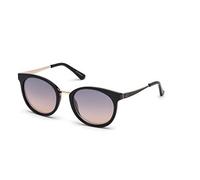 Guess Woman GU7459 05Z Sunglasses Injected Black Violet Round Normal Shaded