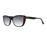 Guess Unisex Adults’ GU7511 05B 55 Sunglasses, Black (Nero)