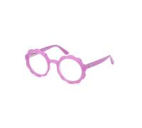 Guess Unisex GU50142 083 Optical frames Acetate Violet Round Normal