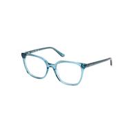 Guess Unisex GU50165 089 Optical frames Acetate Turquoise Squared Normal