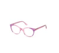 Guess Unisex GU50267 077 Optical frames Acetate Fuchsia Round Normal