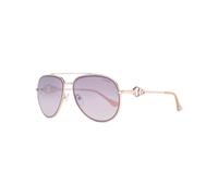 Guess Women's Aviator Shiny Rose Gold Bordeaux Mirror GF0344 Guess Gold One Size