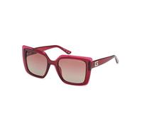 Guess Woman GU7908 69T Sunglasses Injected Bordeaux Bordeaux Squared Normal Shaded