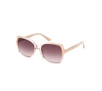 GUESS Unisex's Gu00100 Sunglasses, Ivory, 55
