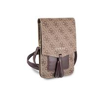 Guess 4G Uptown Wallet Bag, Brown - Phone Compartment