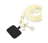 Guess Universal Cell Phone Lanyard Cord Beige