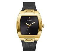 Guess US Men's Black Diamond Analog Watch, one