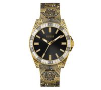 Guess US Men's Printed Gold-Tone Analog Watch
