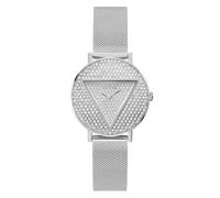 Iconic Stainless Steel Fashion Analogue Quartz Watch - Gw0477L1 Guess Silver One Size