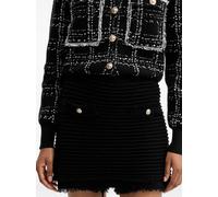 GUESS USA buckle mini sweater skorts - Black L