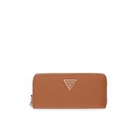 GUESS USA laurel Triangle Logo maxi wallet - Brown One Size