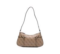 GUESS USA Leona logo-patterned shoulder bag - Neutrals One Size