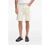 GUESS USA logo-patch denim shorts - Neutrals 29-30-31-32-33-35