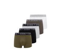 GUESS USA logo-waistband boxers (set of five) - Green S-M-L-XXL
