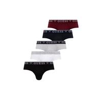 GUESS USA logo-waistband briefs (set of five) - Black S-M-L-XL-XXL