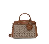 GUESS USA Melinda flower charm print tote bag - Brown One Size