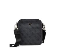 GUESS USA mini Torino 4G logo monogram-print messenger bag - Grey OS