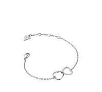GUESS USA Mon Amour crystal-embellished bracelet - Silver S