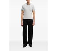 GUESS USA Nolan textured logo polo shirt - Grey S-M-L-XL-XXL