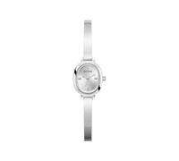 GUESS USA oval-face 21mm watch - Silver One Size