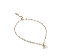GUESS USA pearl-pendant cable-link necklace - Gold OS
