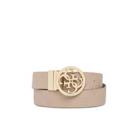 GUESS USA Phoebe 4G peony logo belt - Neutrals S-M