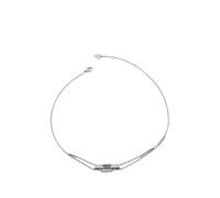 GUESS USA Shining Winter pavé-set necklace - Silver OS