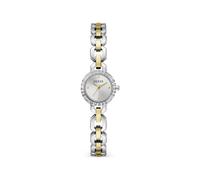GUESS USA Siren 2-tone analog watch - Silver OS