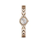 GUESS USA Siren rose gold tone analog watch - White OS
