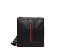 GUESS USA TORINO logo-plaque messenger bag - Black OS