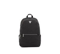 GUESS USA Torino logo-plaque zipped backpack - Black One Size