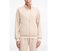 GUESS USA zip-up patterned sweatshirt - Neutrals XS-S-M-L-XL
