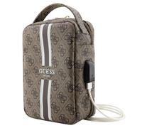 Guess USB travel bag Stripe 4G model, Brown