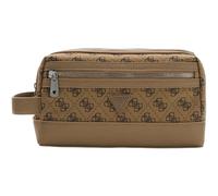 GUESS utility bag Berlin Small Necessaire Beige / Brown