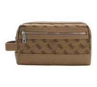 GUESS utility bag Berlin Small Necessaire Beige/Brown light brown
