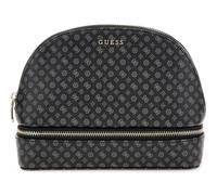 GUESS utility bag Dome Cosmetic Pouch L Coal Multi Logo