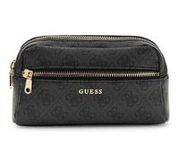 GUESS utility bag Double Zip Organizer Coal Logo