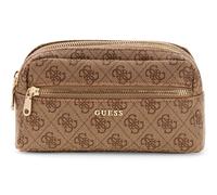 GUESS utility bag Double Zip Organizer Latte Logo