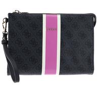 GUESS utility bag Pouch Coal Logo