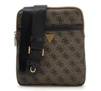GUESS Vezzola Smart Crossbody Flat Bag Coffee Light Brown