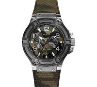 Guess , Analog Quartz Watch with Stainless Steel Bracelet ,Gray male, Sizes: ONE SIZE