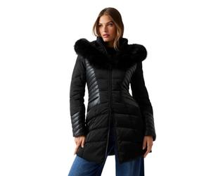 Guess W4BL61WGLZ0 Women's Long Polyurethane Down Jacket