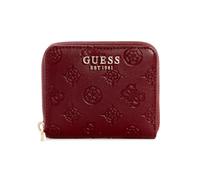 GUESS Wallet GERTY ZIP AROUND COLOR, Burgundy, Free Size, Modern