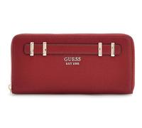 GUESS Wallet Gregoria SLG Large Zip Around Wallet Red Dark