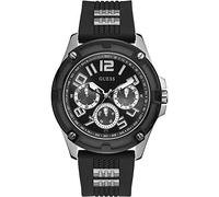 GUESS Women Analog Quartz Watch with Silicone Strap GW0051G1