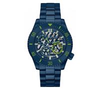 Guess Watches Guess Gents Axle Navy Stainless Steel Watch