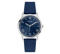 Guess Watches Guess Gents Chandler Blue Silicone Strap Watch